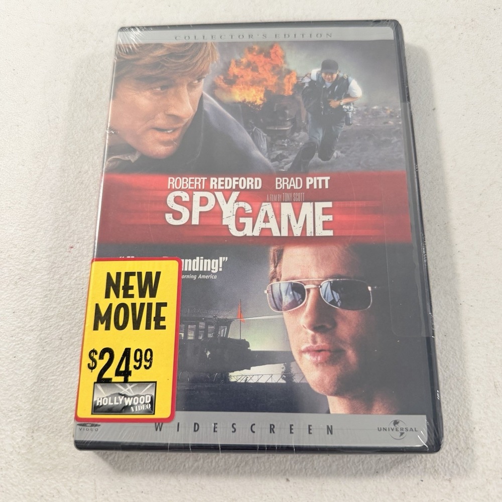 Spy Game (DVD, 2002, Widescreen Collectors Edition) New Sealed